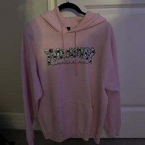 PINK THRASHER MAGAZINE HOODIE